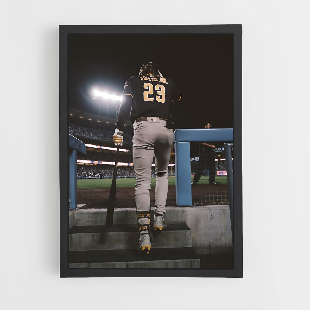 Poster Le Grand Frappeur – affiche Baseball (vue 2)